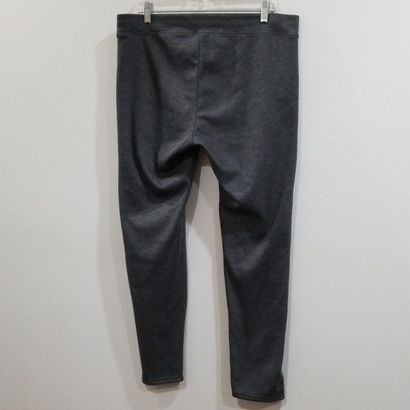 Faded glory women's charcoal gray ribbed leggings - Picture 6 of 8